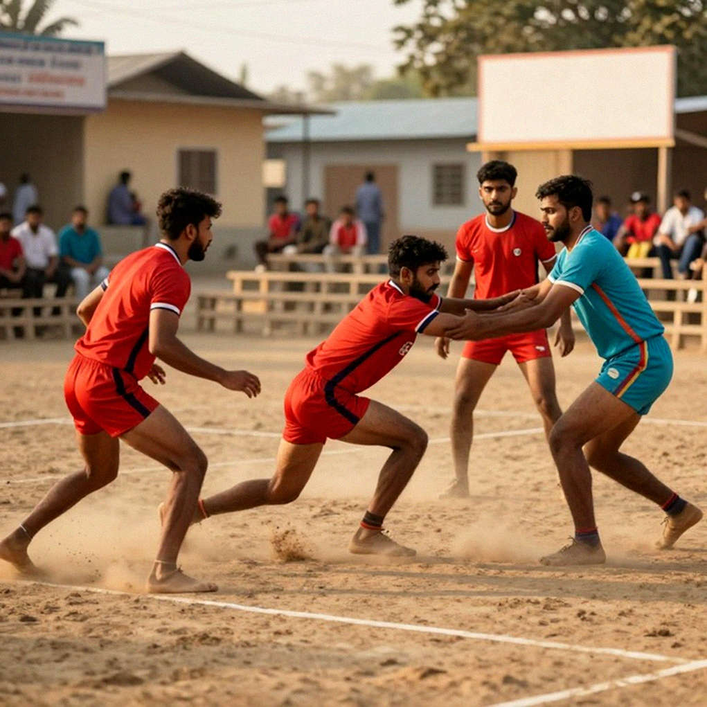 बोनस लाइन से शुरू हुई क्रांति: कबड्डी का असली स्कोरबोर्ड रेड क्लॉक में है